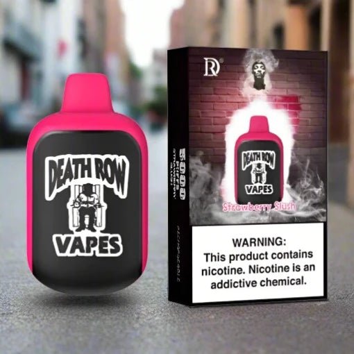Death Row Vapes 10.5ML 5000 Puffs Rechargeable Disposable Vape Device - 5% Death Row Vapes 10.5ML 5000 Puffs Rechargeable Disposable Vape Device - 5%