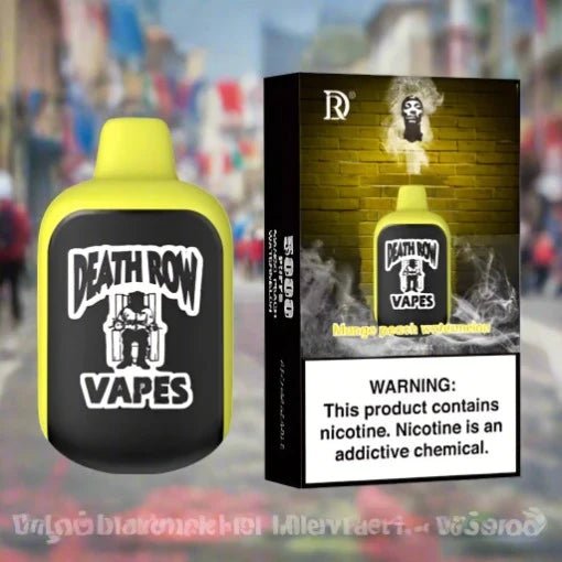 Death Row Vapes 10.5ML 5000 Puffs Rechargeable Disposable Vape Device - 5% Death Row Vapes 10.5ML 5000 Puffs Rechargeable Disposable Vape Device - 5%