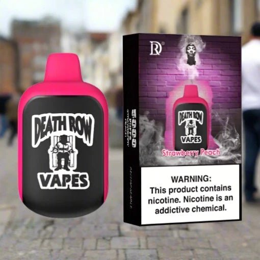 Death Row Vapes 10.5ML 5000 Puffs Rechargeable Disposable Vape Device - 5% Death Row Vapes 10.5ML 5000 Puffs Rechargeable Disposable Vape Device - 5%