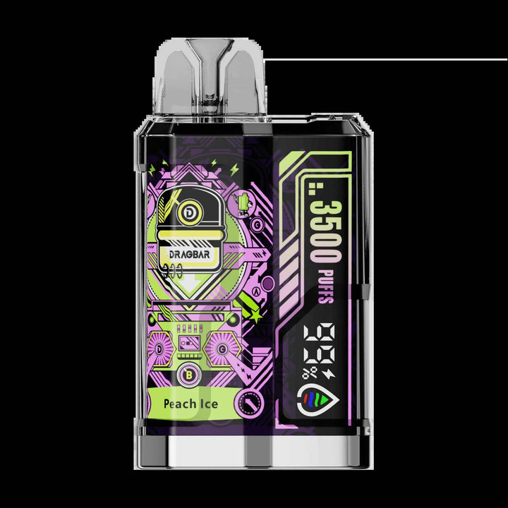 Dragbar B3500 8ML 3500 Puffs 500mAh Disposable Device With Power & E-Liquid Screen Display & Mesh Coil Dragbar B3500 8ML 3500 Puffs 500mAh Disposable Device With Power & E-Liquid Screen Display & Mesh Coil