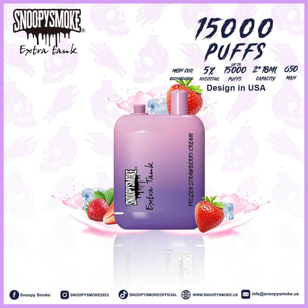 Snoopy Smoke Vape Near Me Tropical Rainbow Blast Snoopy 15000 Puffs - Frozen Strawberry Cream Snoopy Smoke Vape Near Me Tropical Rainbow Blast Snoopy 15000 Puffs - Frozen Strawberry Cream